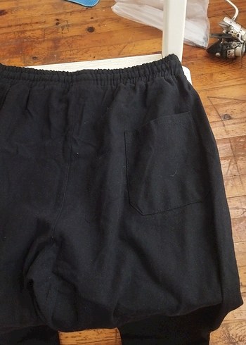 Erkek Siyah Rahat Kesim Eşofman Altı - Görsel 4