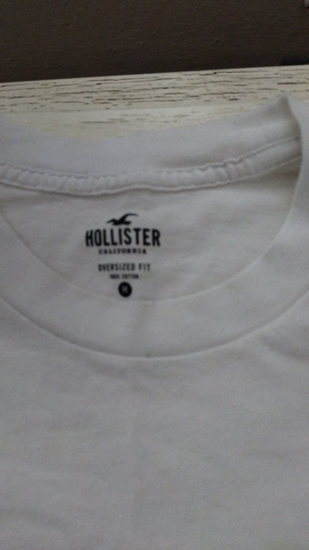 Erkek Beyaz Kısa Kollu Basic Tişört - Görsel 2