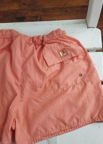 Erkek Pembe Mini Rahat Kesim Mayo Şortu - Görsel 5