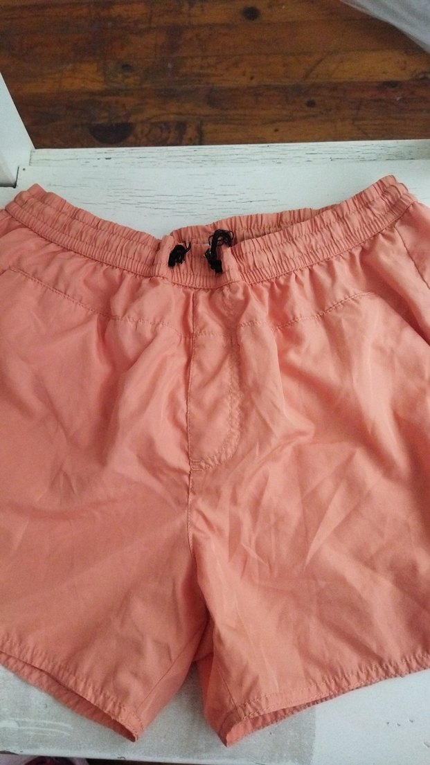 Erkek Pembe Mini Rahat Kesim Mayo Şortu - Görsel 2