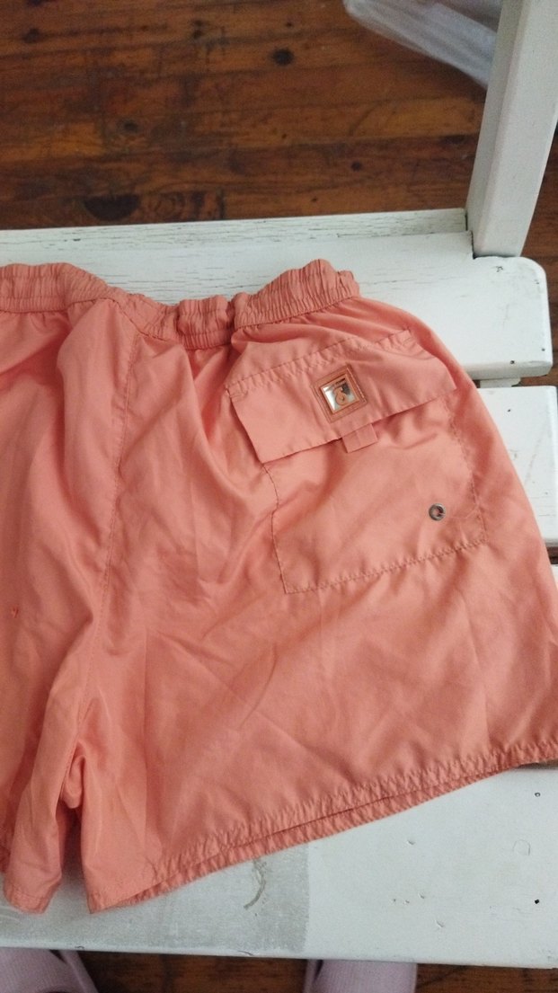 Erkek Pembe Mini Rahat Kesim Mayo Şortu - Görsel 5