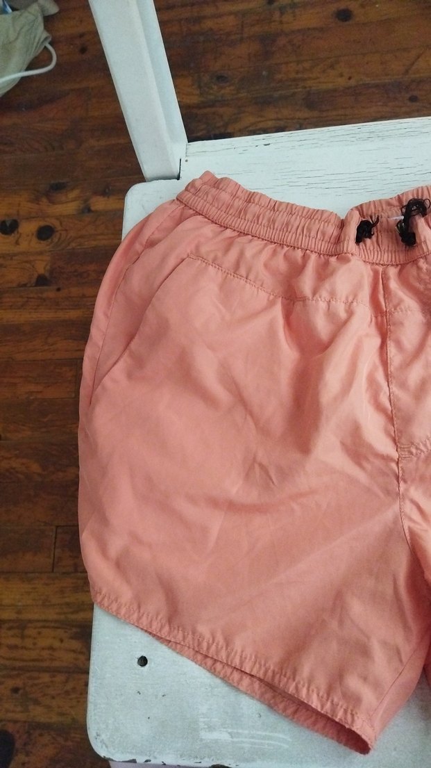 Erkek Pembe Mini Rahat Kesim Mayo Şortu - Görsel 3