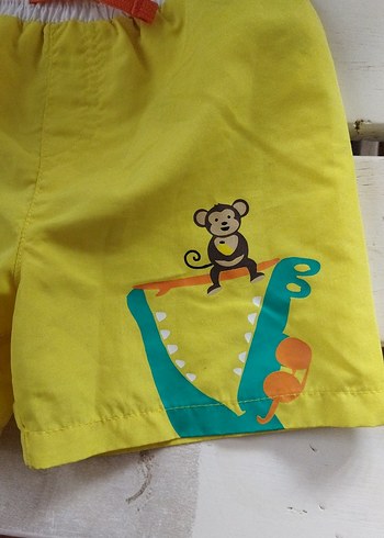 Erkek Çocuk Renkli Baskılı Şort - Görsel 2