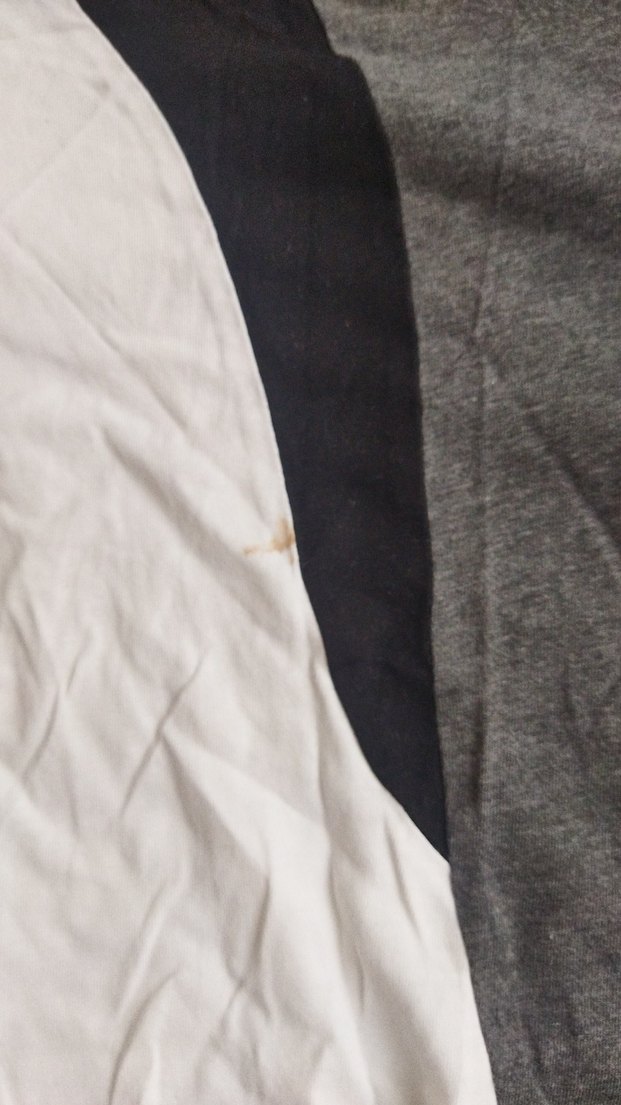 Gri Pamuklu Hamile Tişörtü, Kısa Kollu, Rahat Kesim - Görsel 2