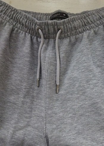 Gri Erkek Rahat Kesim Mini Şort - Görsel 2