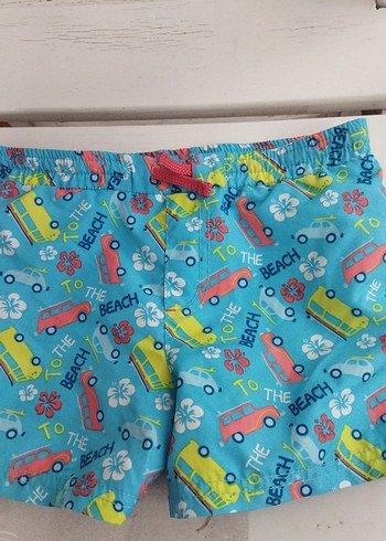 Renkli Baskılı Erkek Şort - Görsel 2