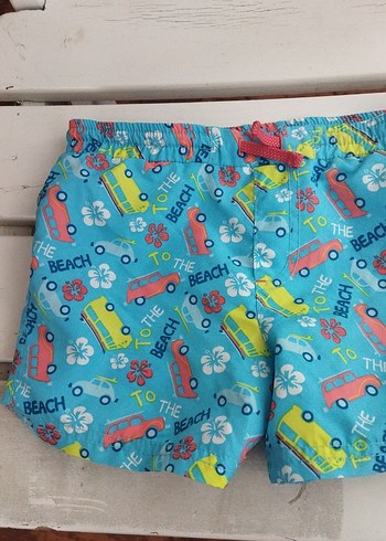 Renkli Baskılı Erkek Şort - Görsel 3