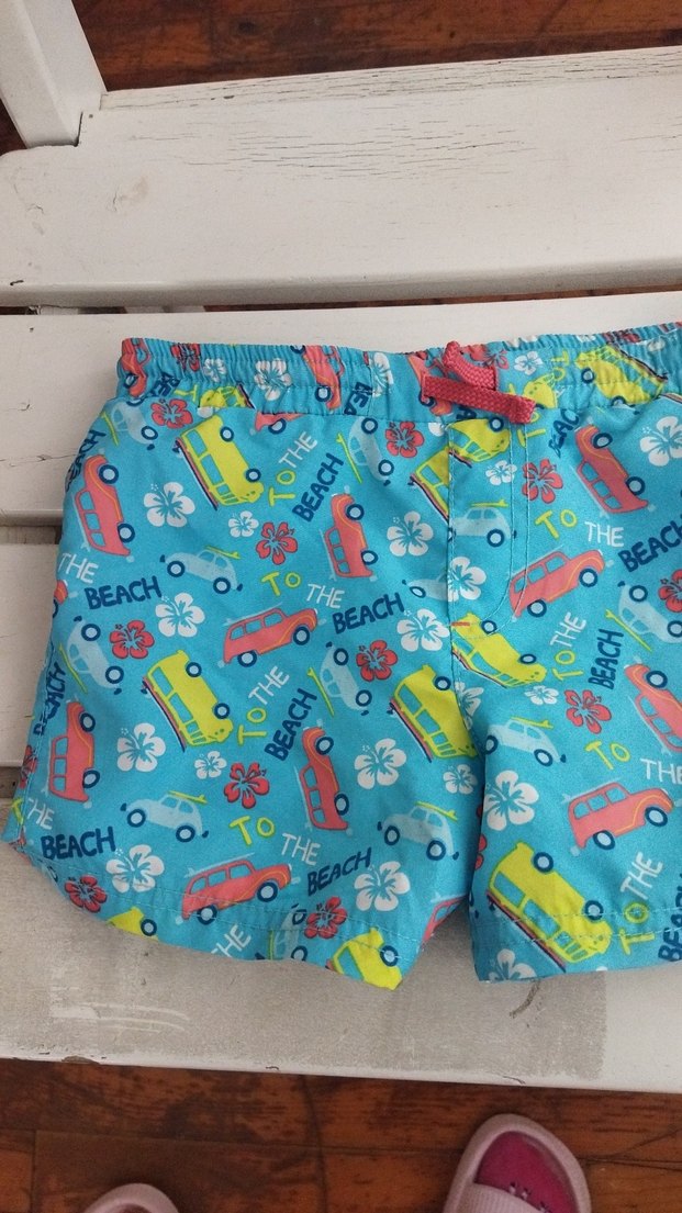 Renkli Baskılı Erkek Şort - Görsel 3