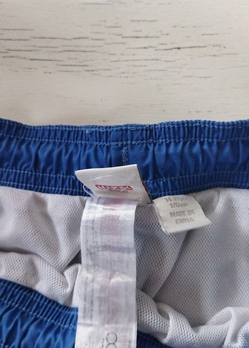 Mavi Baskılı Siyah Panter Erkek Şortu - Görsel 3