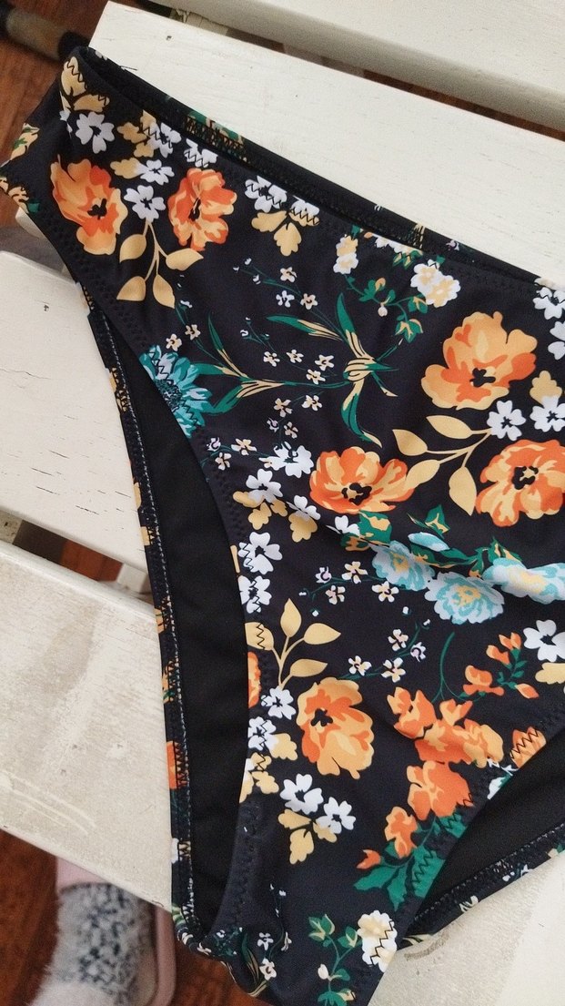 Çiçek Desenli Bohem Bikini Altı - Görsel 2