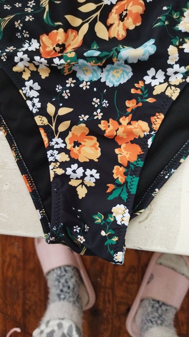 Çiçek Desenli Bohem Bikini Altı - Görsel 3