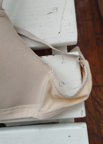 Bej Minimalist Bohem Tarzı Sütyen - Görsel 3