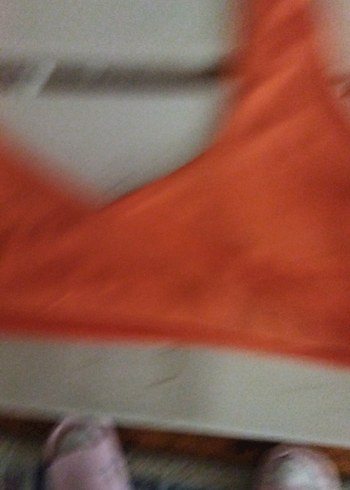 Turuncu Midi Spor Sütyeni - Görsel 3