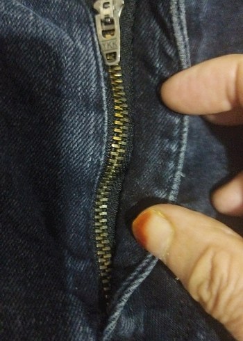 Erkek Koyu Mavi Dar Kesim Denim Pantolon - Görsel 7