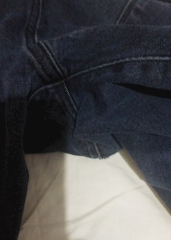 Erkek Koyu Mavi Dar Kesim Denim Pantolon - Görsel 5