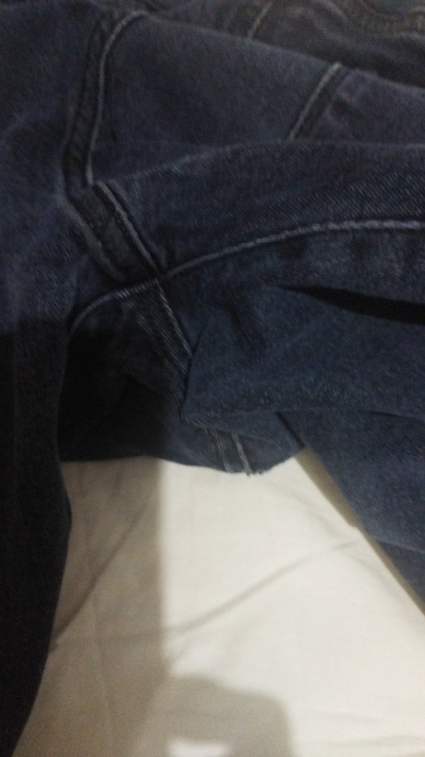 Erkek Koyu Mavi Dar Kesim Denim Pantolon - Görsel 5