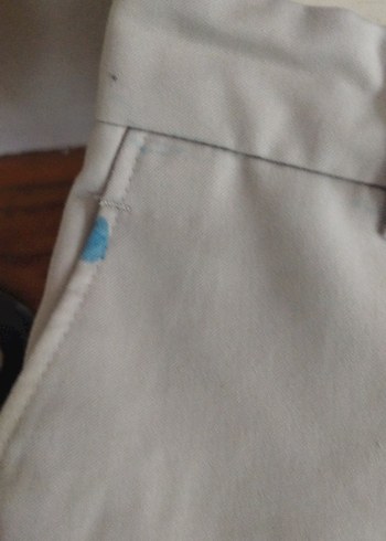 Gri Kemerli Erkek Keten Pantolon - Görsel 5