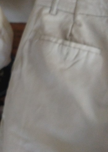 Gri Kemerli Erkek Keten Pantolon - Görsel 7