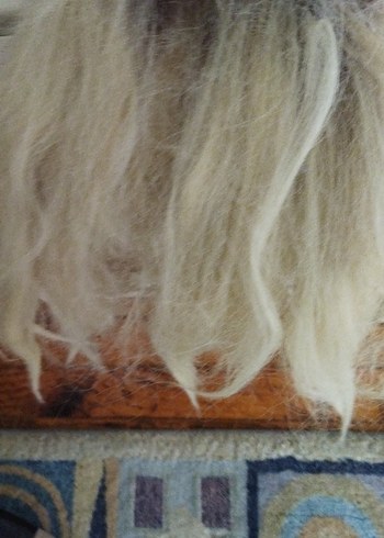 Kürk Detaylı Bej Yün Saç Aksesuarı - Görsel 2