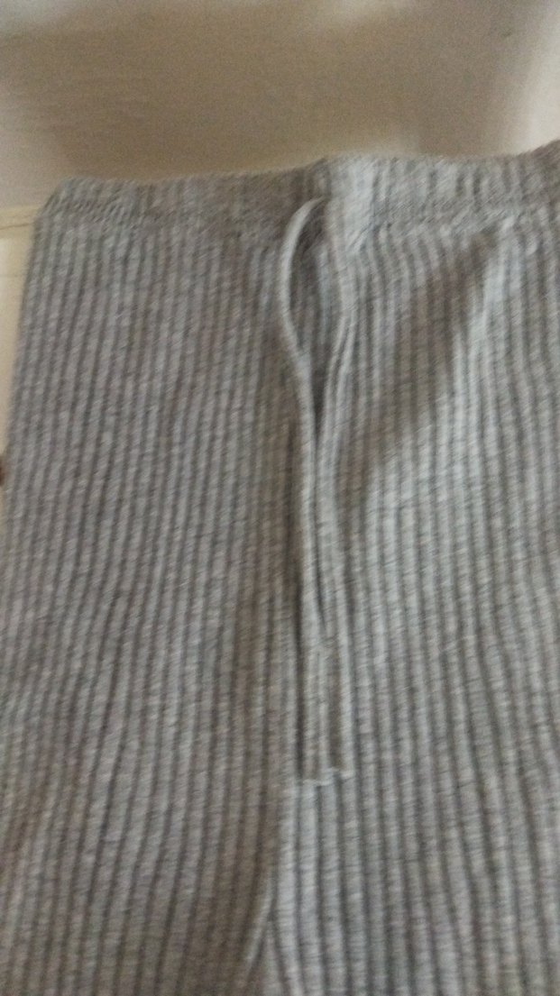 Gri Triko bayan pantolon - Görsel 3