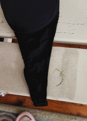 Siyah Minimalist Goth Sütyen - Görsel 2