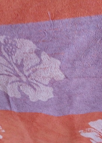 Pembe Pastel Bağlama Desenli Havlu - Görsel 3