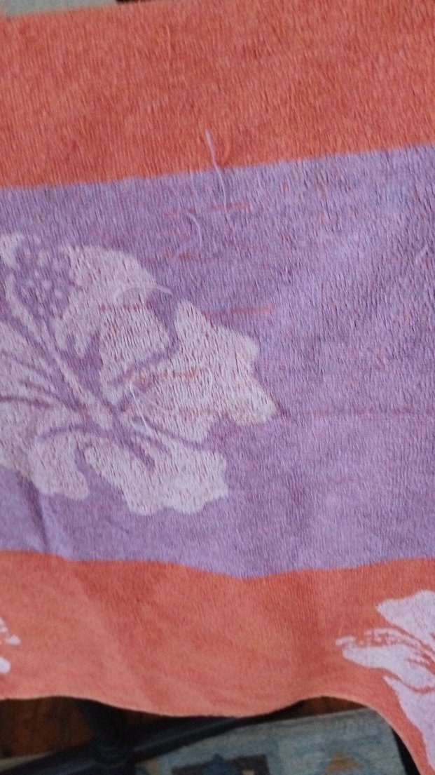 Pembe Pastel Bağlama Desenli Havlu - Görsel 3