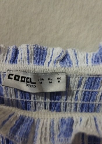 Mavi Çizgili Askılı Uzun Elbise - Görsel 5