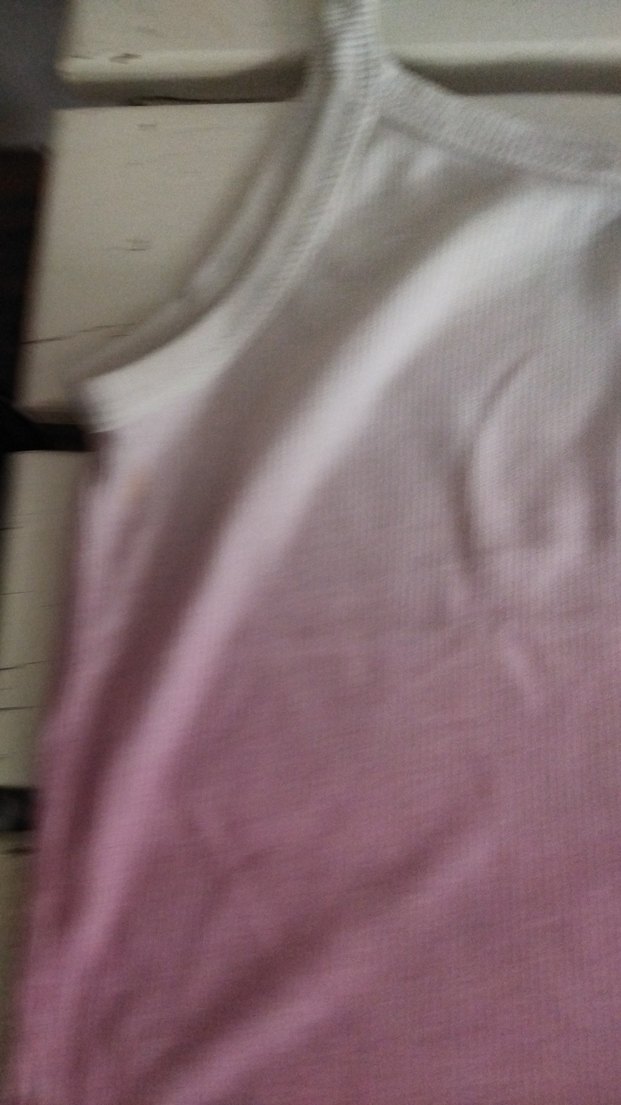 Pembe Beyaz Bağlama Desenli Mini Atlet - Görsel 4