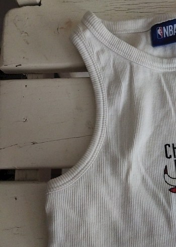 Beyaz Baskılı bayan tişört - Görsel 2