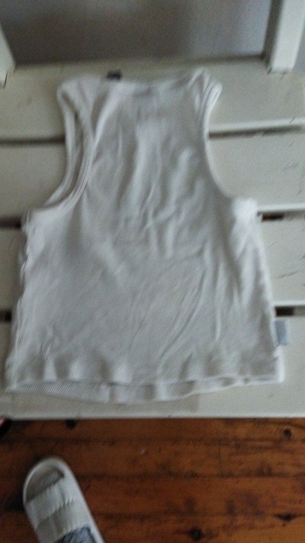 Beyaz Baskılı bayan tişört - Görsel 5