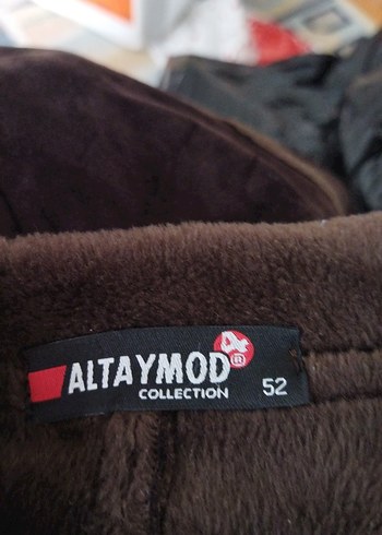 Kahverengi Kadın Süet Uzun manto - Görsel 8