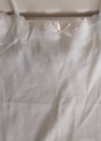 Beyaz Kız Çocuk Atlet - Görsel 3