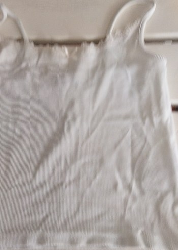 Beyaz Kız Çocuk Atlet - Görsel 2