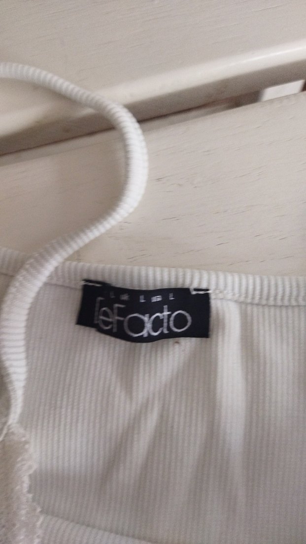 Beyaz Kız Çocuk Atlet - Görsel 5