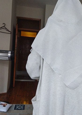 Kadın Beyaz namaz örtüsü - Görsel 3