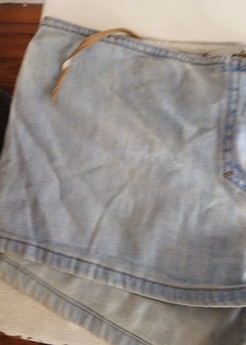 Bohem Mini Kot Şort - Görsel 3