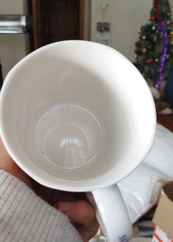 Renkli Deniz Atı Desenli Seramik Kupa - Görsel 4