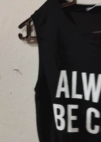 Siyah Baskılı Kemerli Midi Elbise - Görsel 4