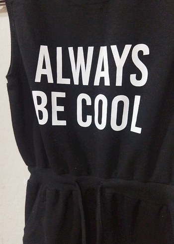 Siyah Baskılı Kemerli Midi Elbise - Görsel 2