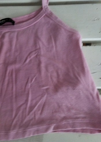 Pembe Mini İnce Askılı Atlet - Görsel 2