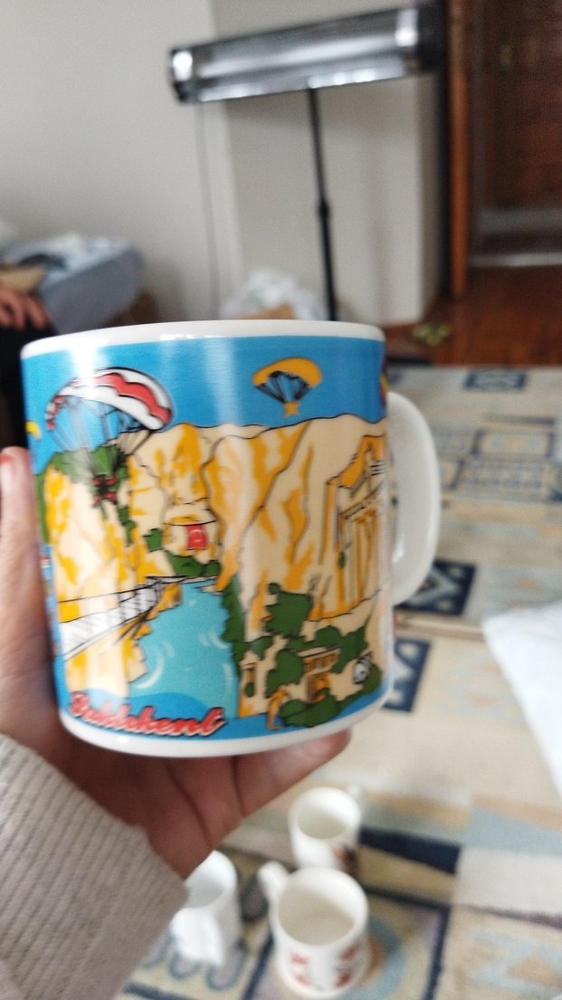 Renkli Fethiye Temalı Kupa - Görsel 2