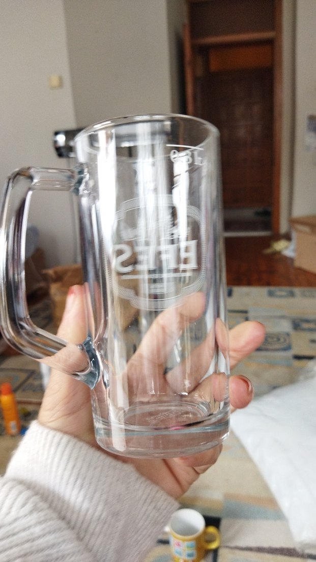 kulplu bira  bardağı bu bardağın eşide var - Görsel 3