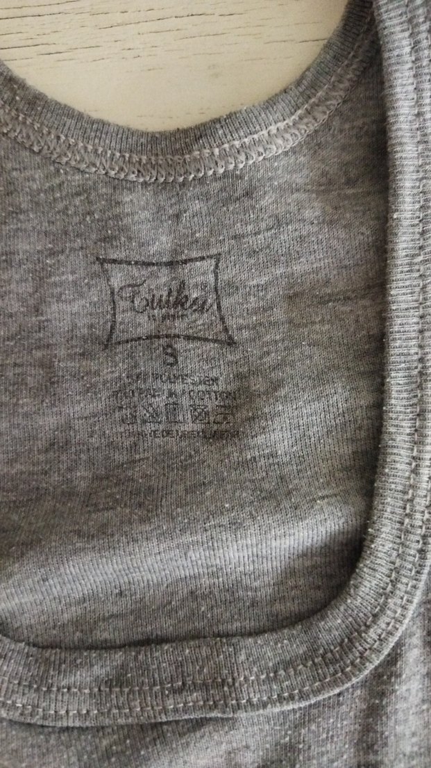 Gri Keten Salaş Atlet - Görsel 3