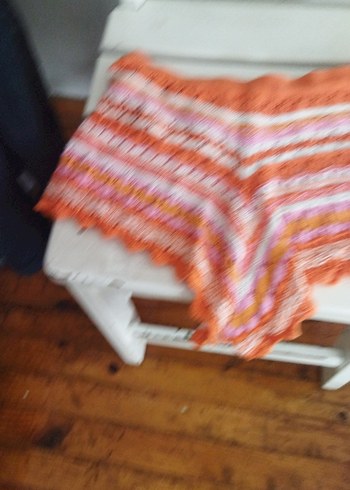 Dantel Detaylı Bohem Örgü Şort - Görsel 5