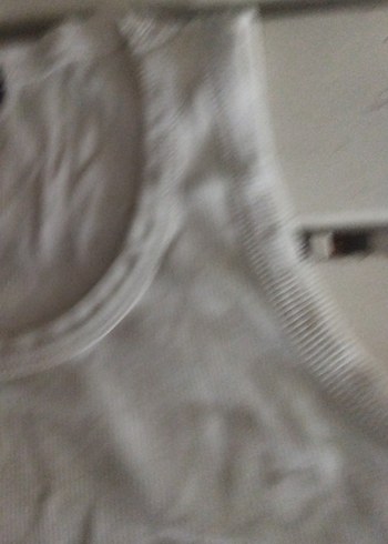 Kadın Beyaz Kolsuz Basic Atlet - Görsel 3