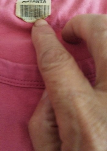 Pembe Baskılı Askısız Tişört - Görsel 4