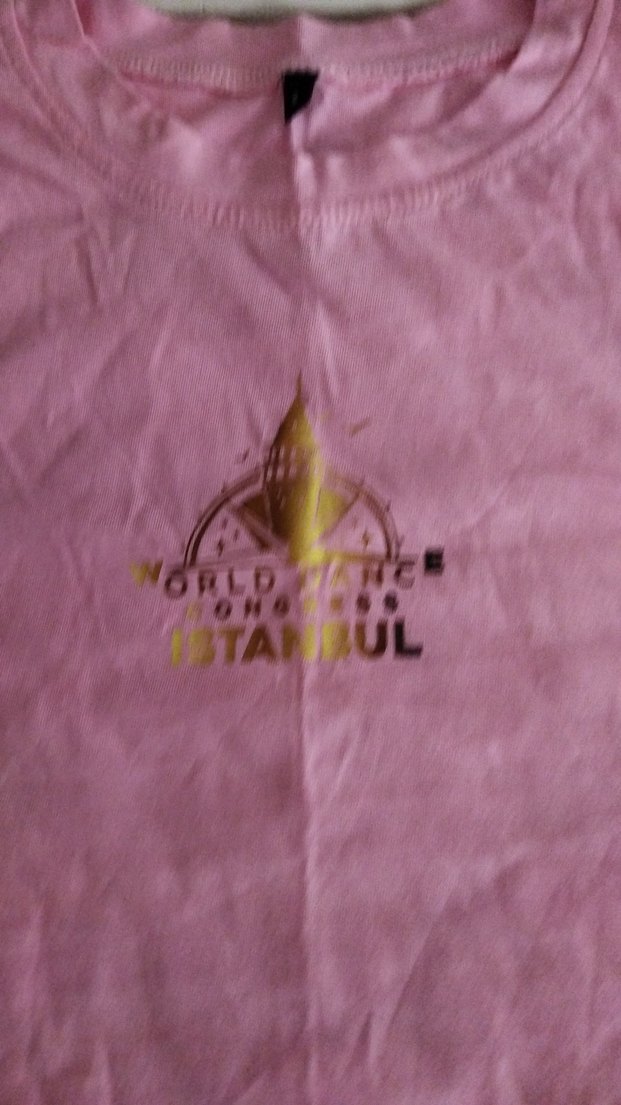 Pembe Baskılı tişört - Görsel 2