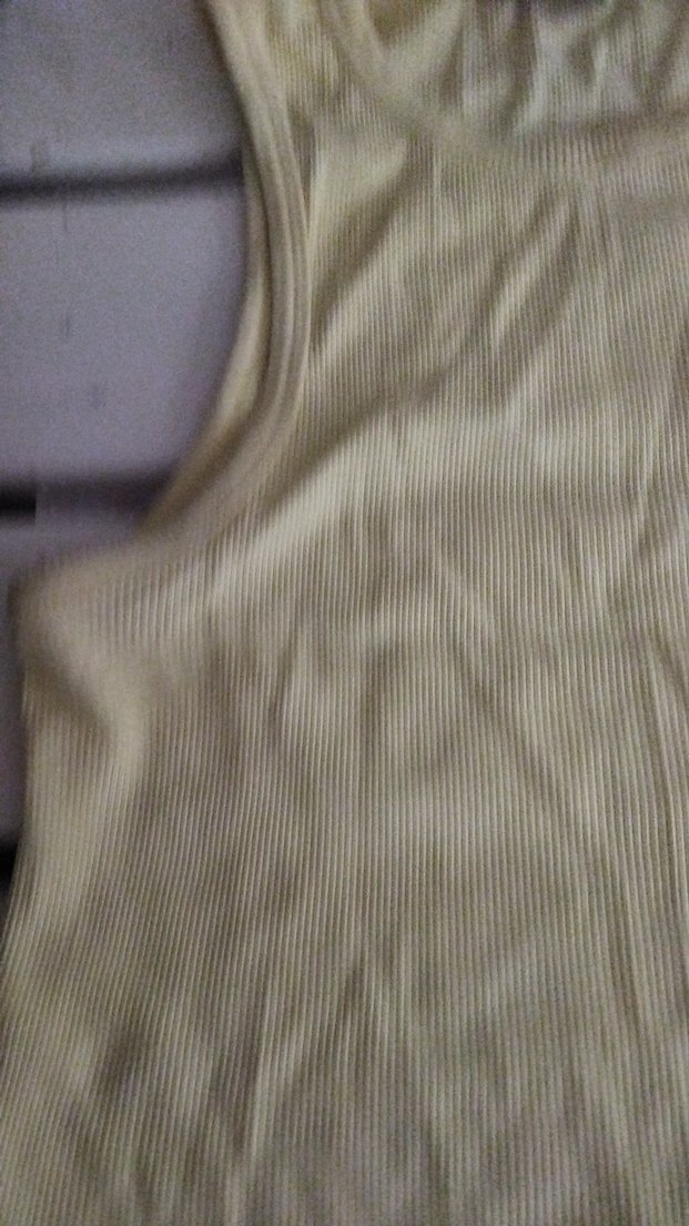 Bej  Pamuklu Atlet tişört - Görsel 2