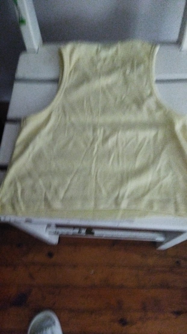 Bej  Pamuklu Atlet tişört - Görsel 3